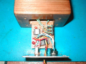 Shove the board inside